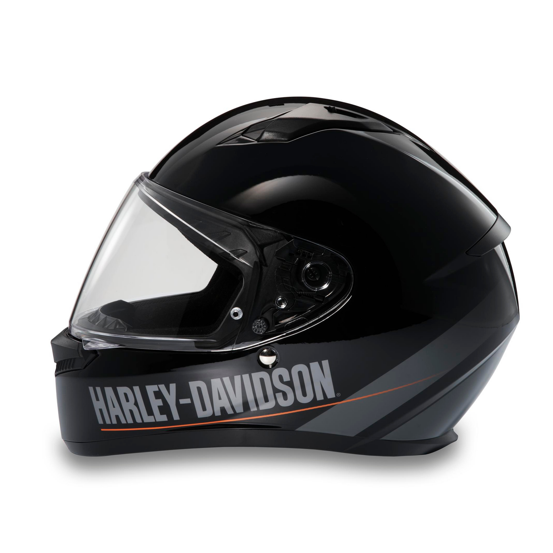 Harley-Davidson Velo H34 Full Face Helmet - Gloss - Harley Black & Grey