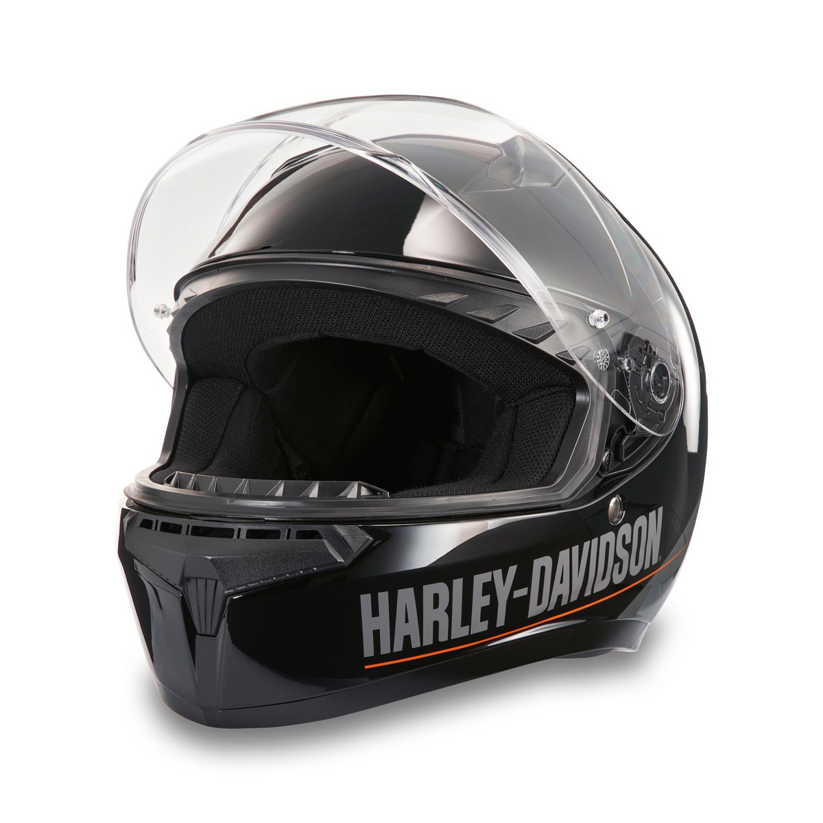 Harley-Davidson Velo H34 Full Face Helmet - Gloss - Harley Black & Grey