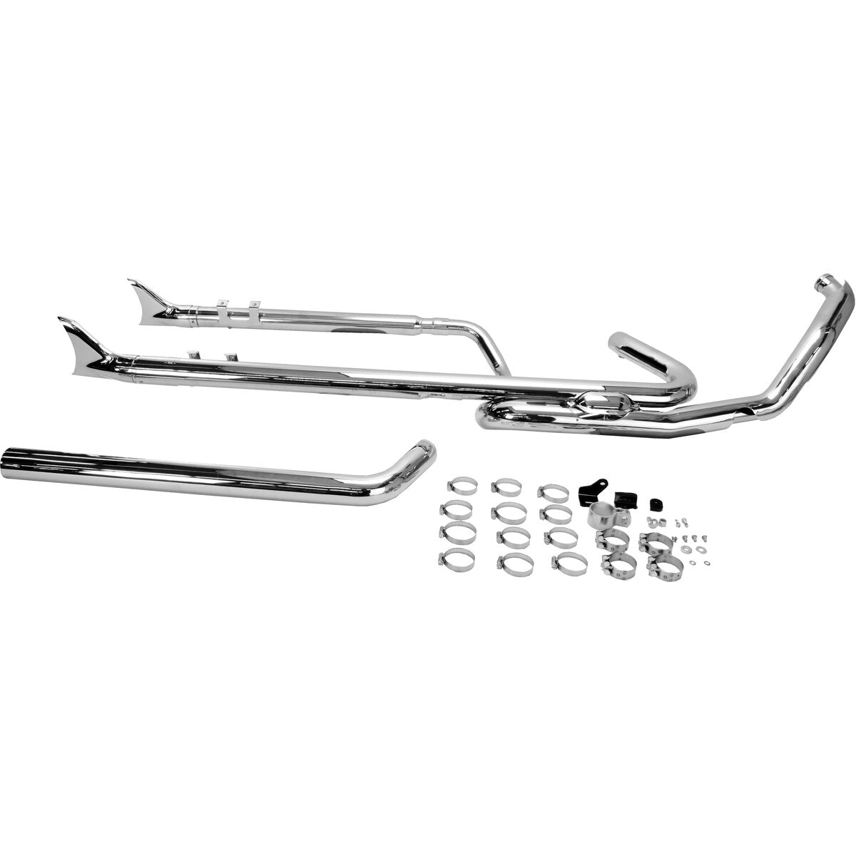 Cobra - Speedster Dual Exhaust w/Fishtail Tips