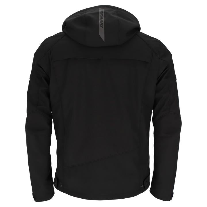 Dririder Motorcycle Blvd Hoody Jacket WP Black CL