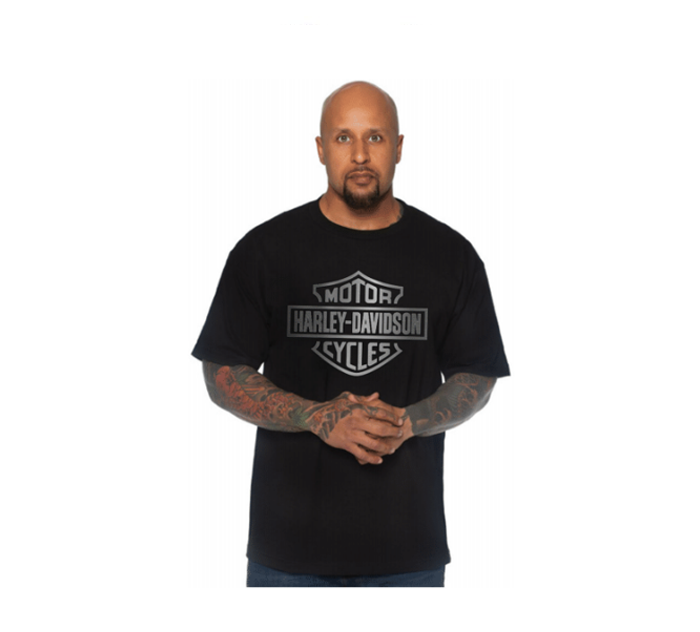 Harley-Davidson Bar & Shield Silver Tee
