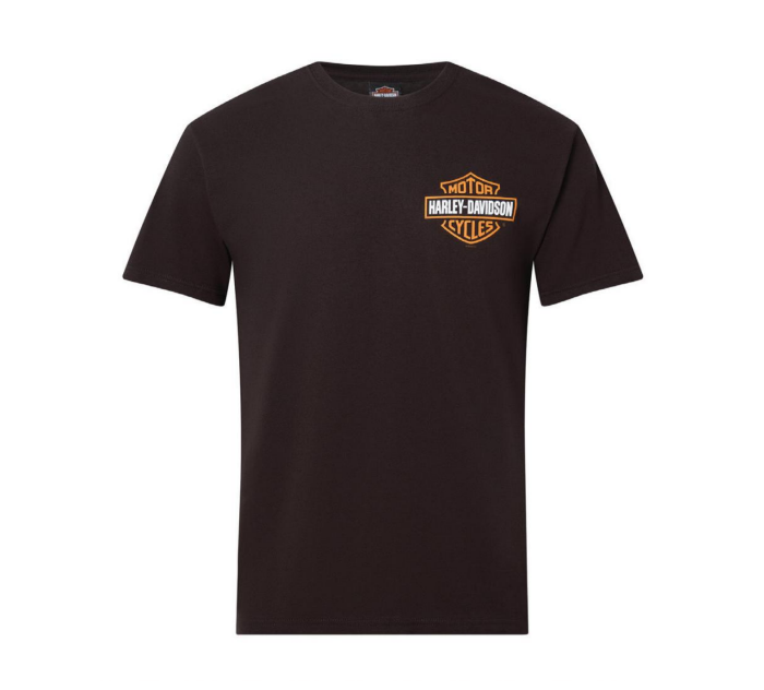 Harley-Davidson Men's B & S Left Chest Tee