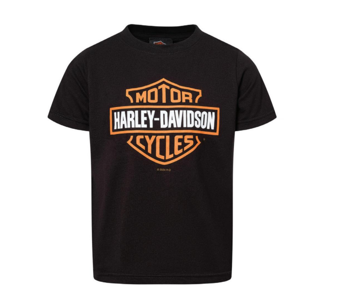 Harley-Davidson Kids B & S Tee -Black