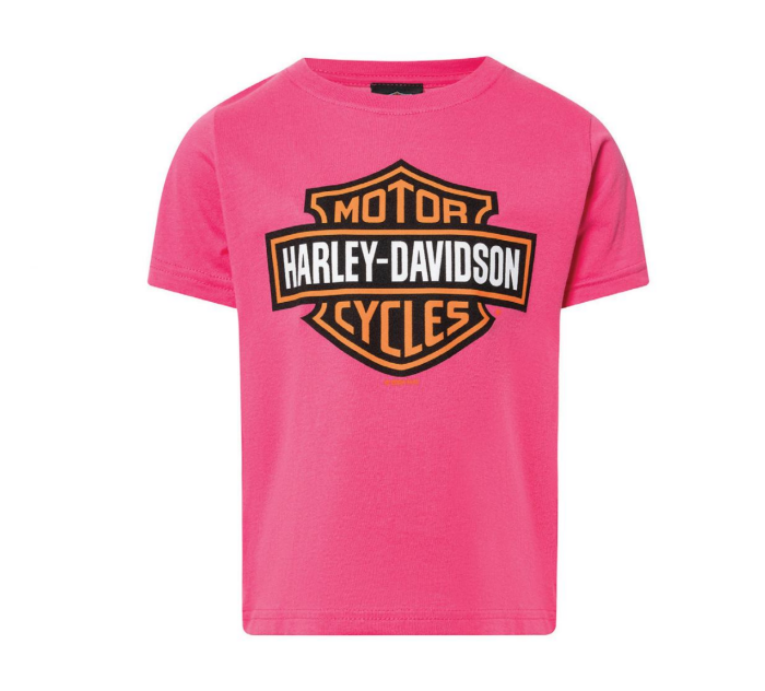 Pink Kids Harley Harley-Davidson Kids B S Tee -Pink