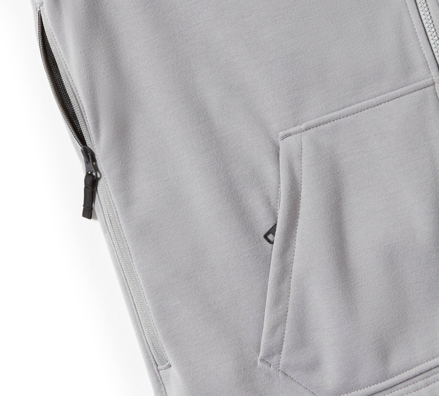 Harley-Davidson Men's H-D Trenton Deflector 2.0 Hooded Riding Fleece - Colorblock - Billiard Grey & Harley Black
