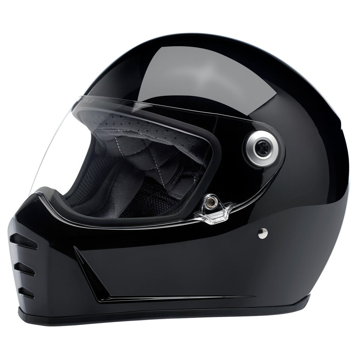 Biltwell Lane Splitter Full-Face Helmet Gloss Black