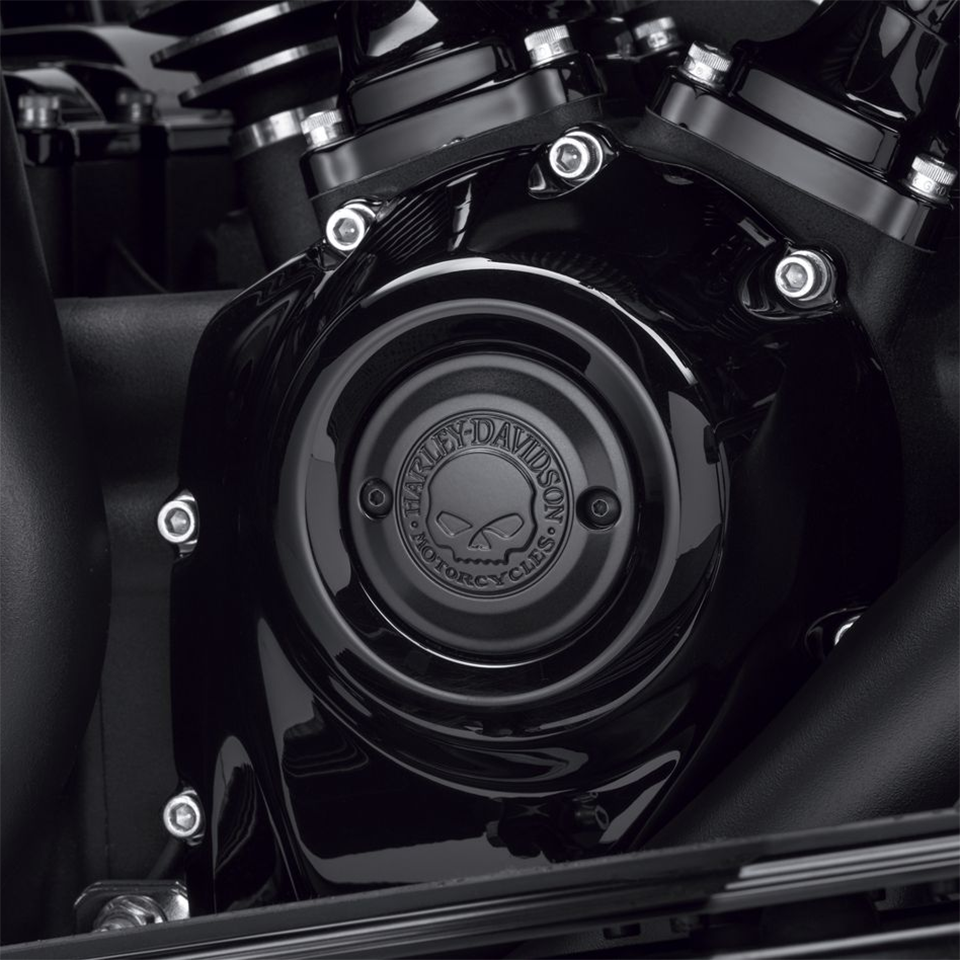 Harley-Davidson Willie G Skull Timer Cover - Black