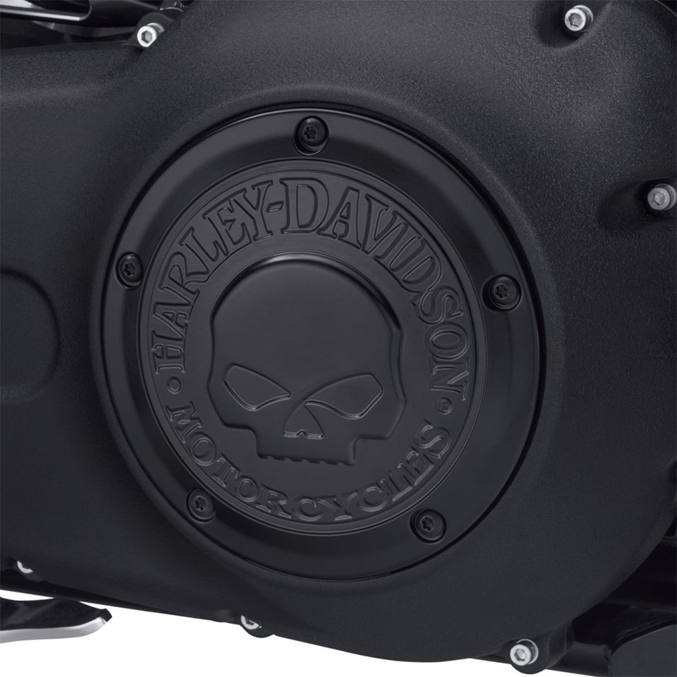 Harley-Davidson Willie G Skull Derby Cover - Black