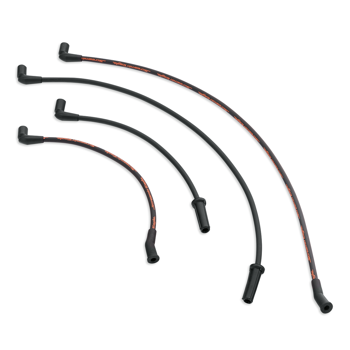 Screamin' Eagle 10mm Phat Spark Plug Wires - Black