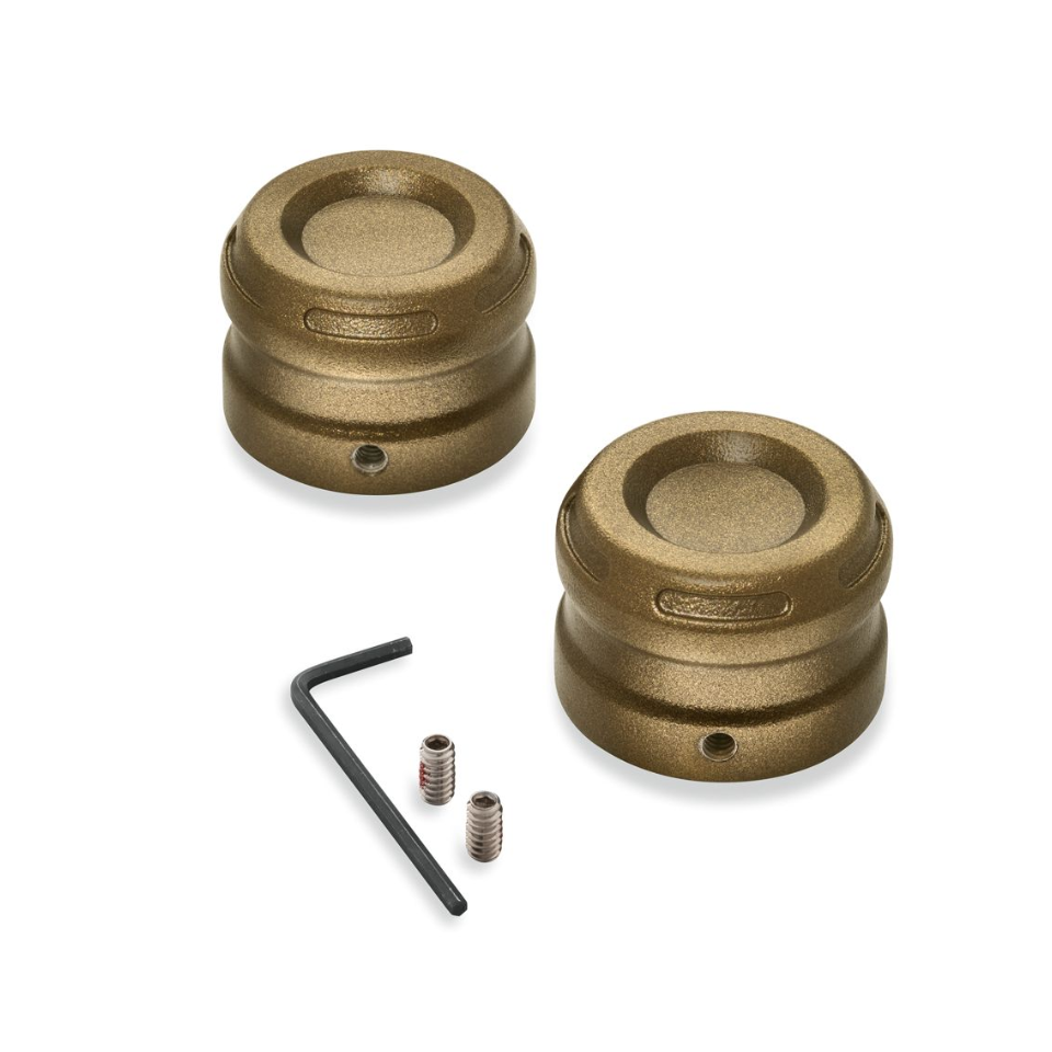 Harley-Davidson Dominion Front Axle Nut Covers