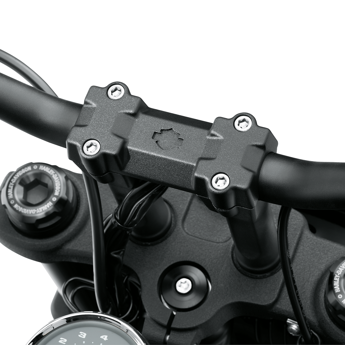 Harley-Davidson 1.25 inch Handlebar Top Clamp Kit
