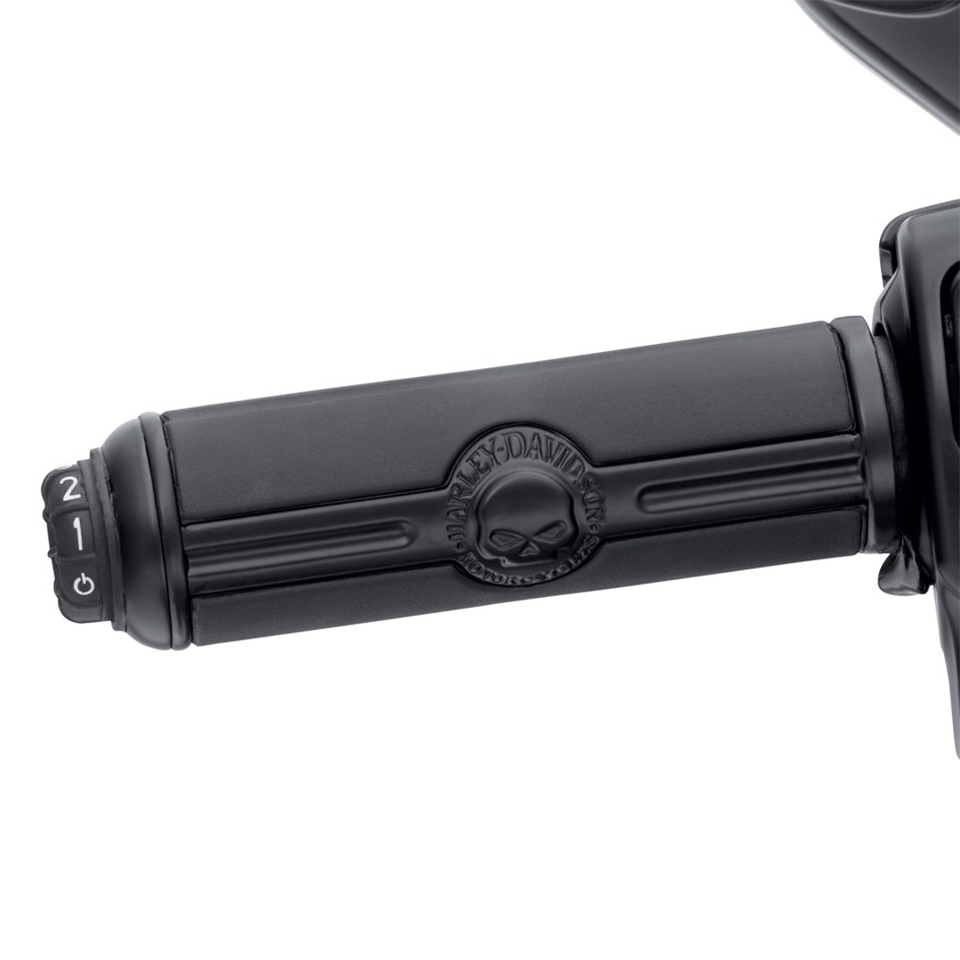 Harley-Davidson Willie G Skull Heated Hand Grips