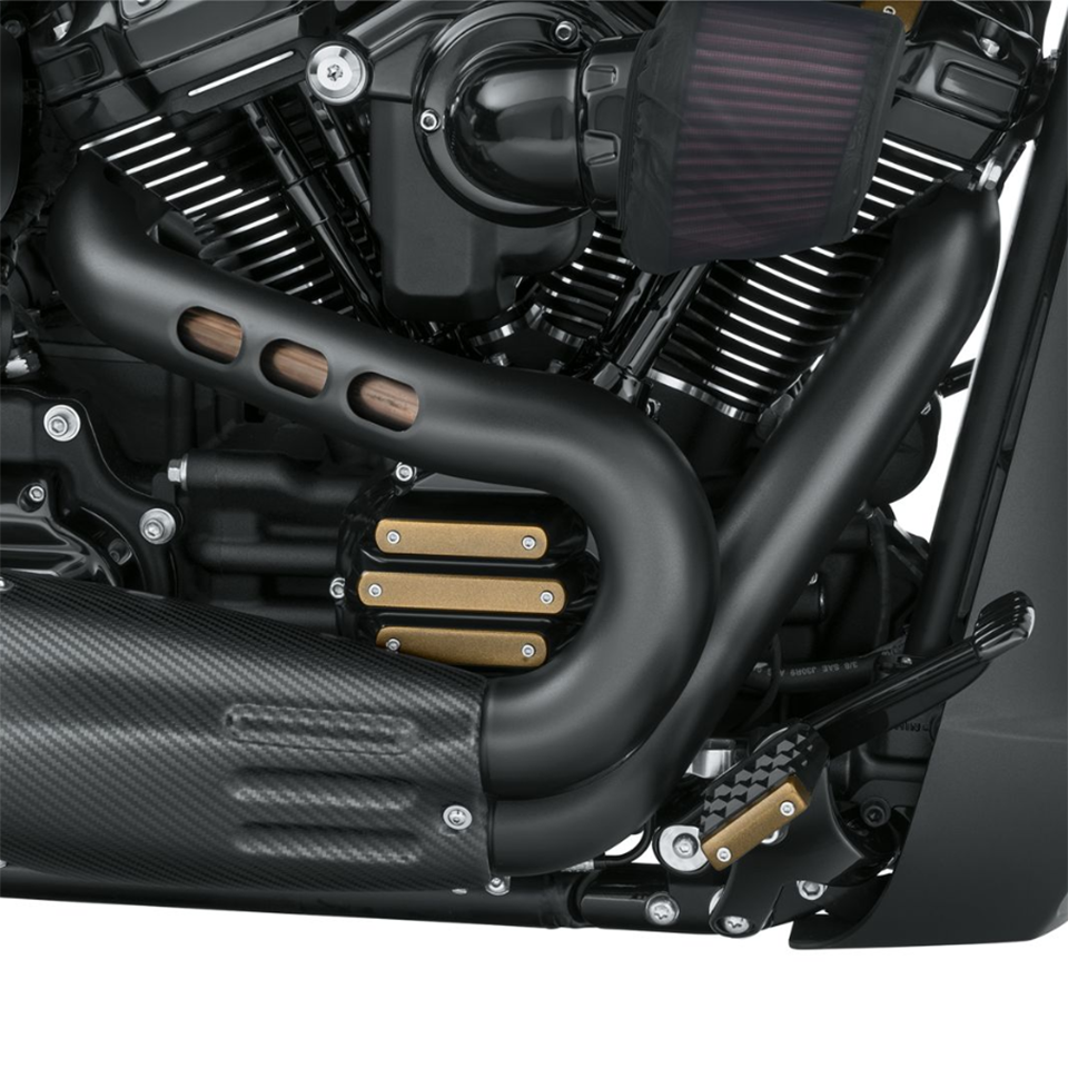 Harley-Davidson Satin Black Exhaust Shield Kit