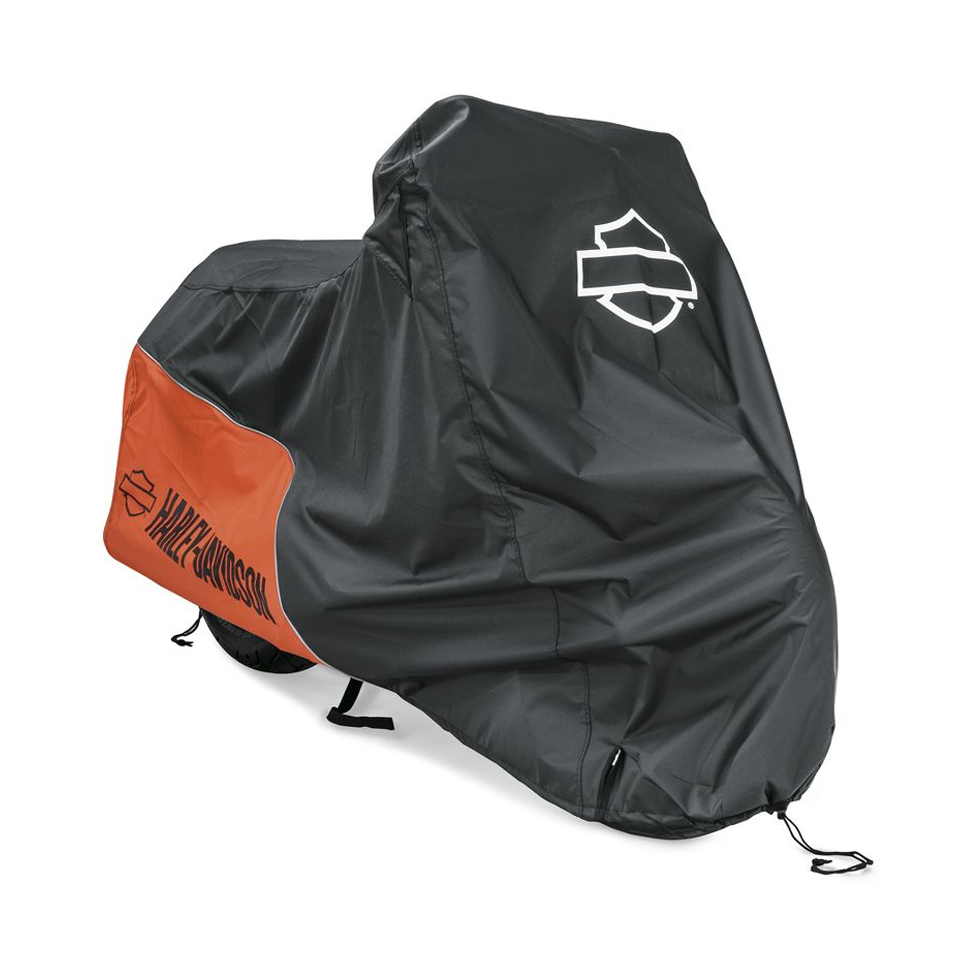 Small store motorcycle cover