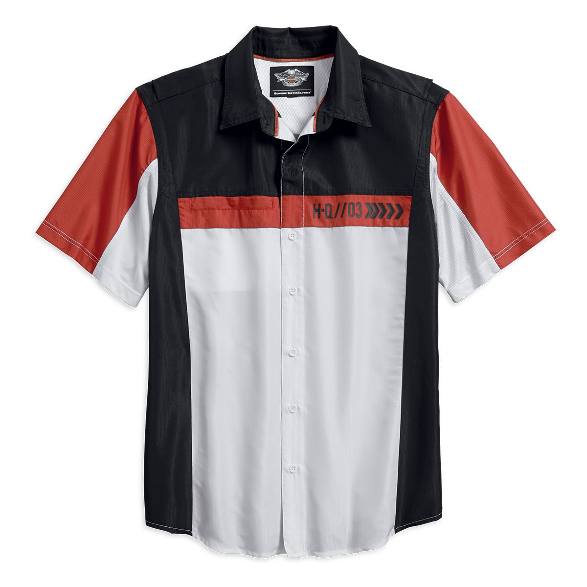 Harley-Davidson Performance Fast Dry Colorblock Men's Shirt