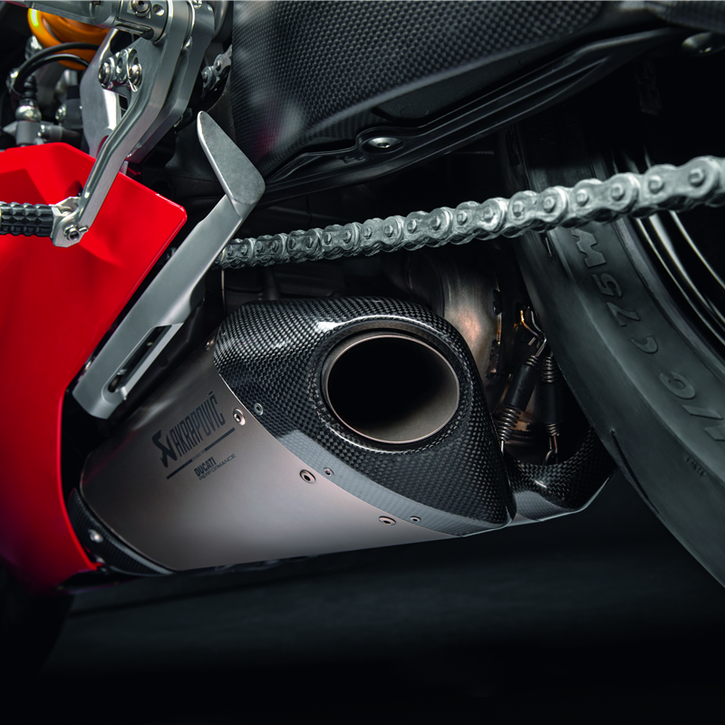 Ducati Akrapovic Titanium Racing Exhaust - Panigale V2