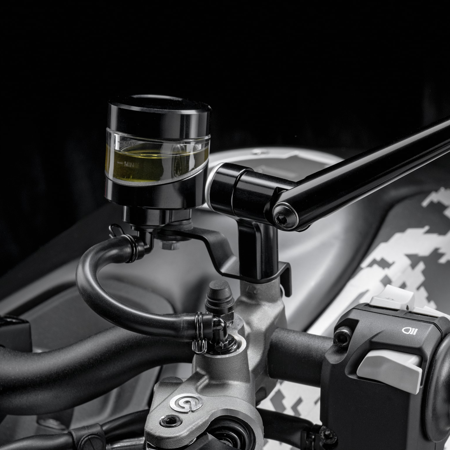 Ducati Rizoma Reservoir Supports