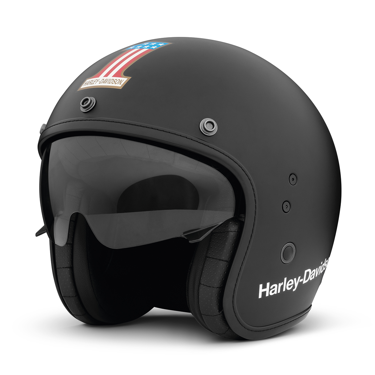 Harley-Davidson Classic #1 X14 Sun Shield 3/4 Helmet