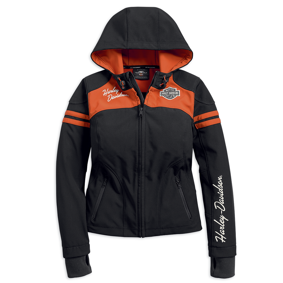 Harley Davidson Miss Enthusiast Women s Soft Shell Jacket 98408 19VW