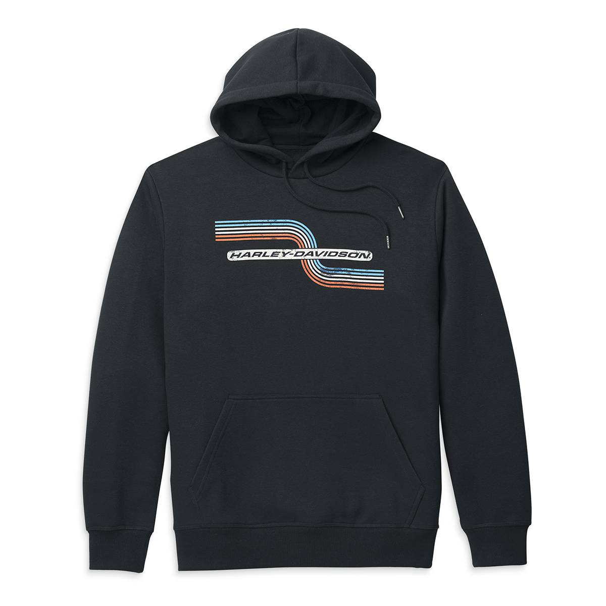 Black harley top davidson hoodie