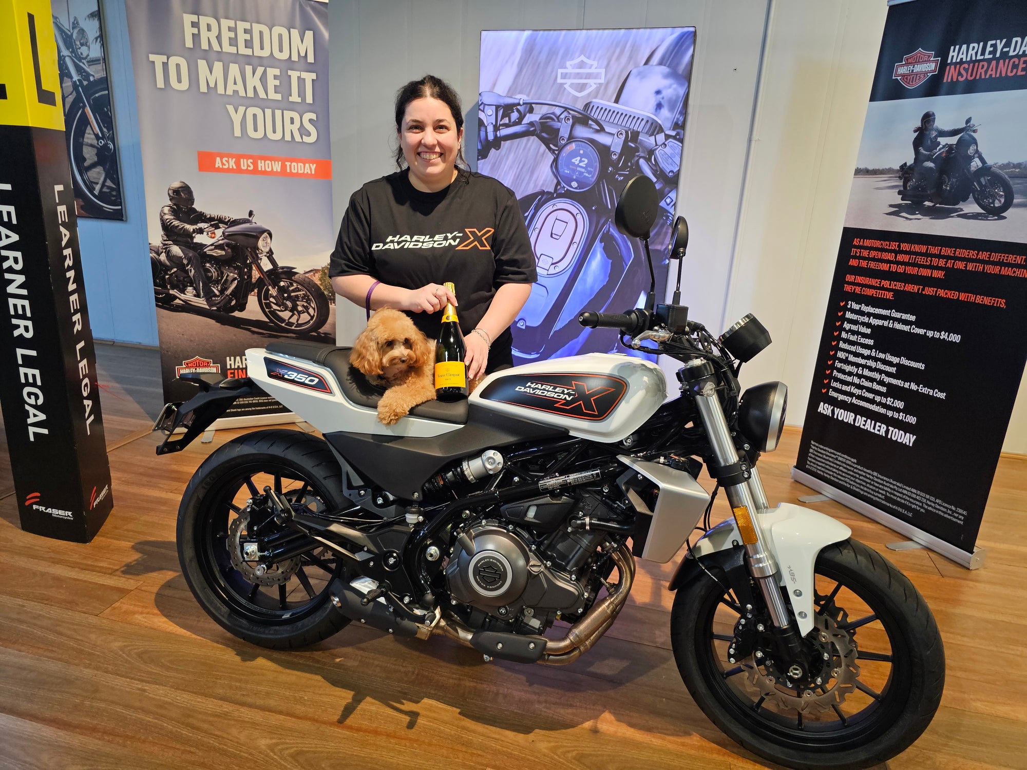 Fraser Motorcycles announce Harley-Davidson X350 winner!