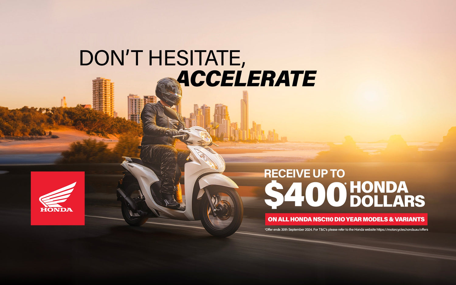 NSC110 Dio - Honda Dollar Offer