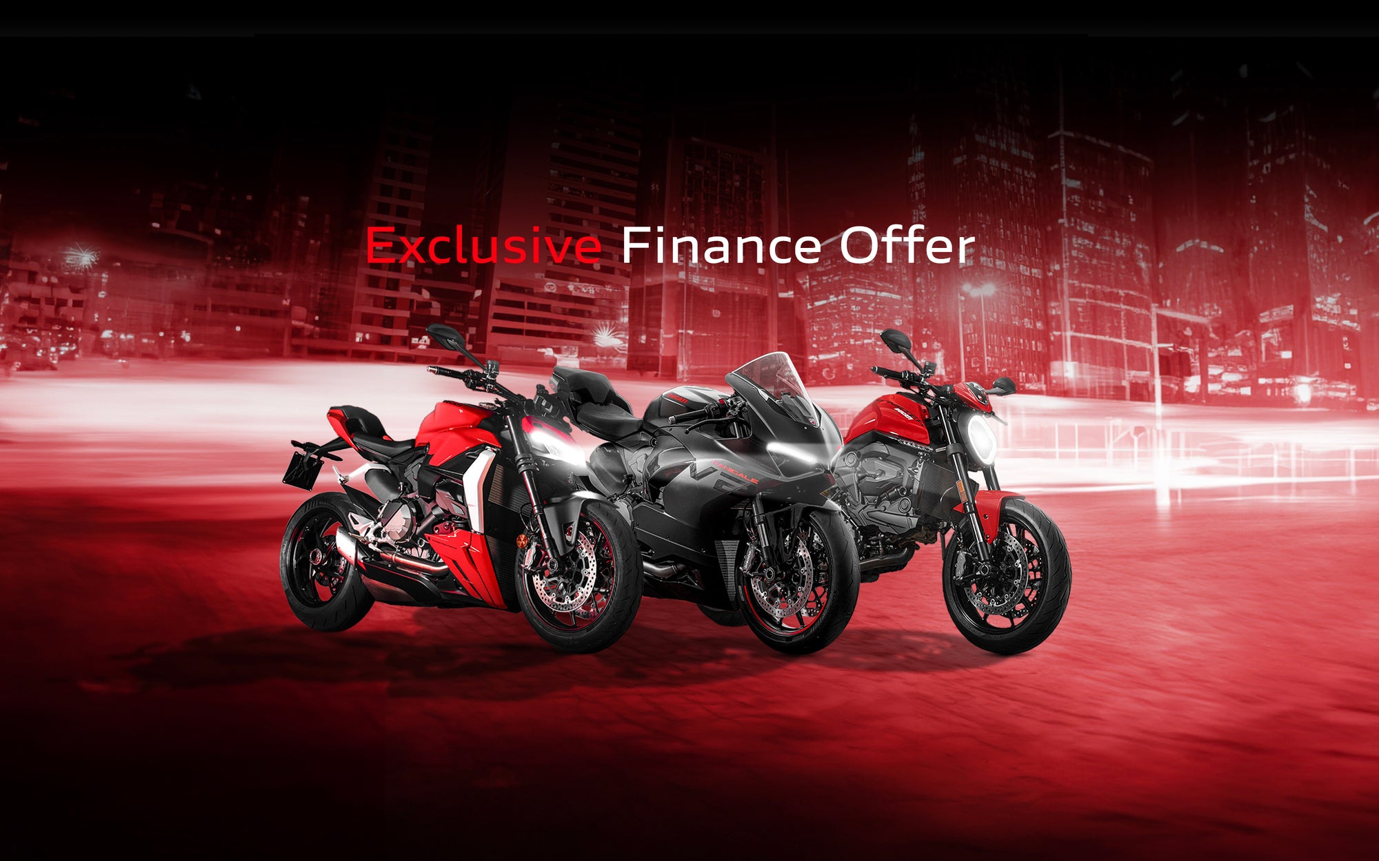 3.99%* Exclusive Ducati Finance Offer