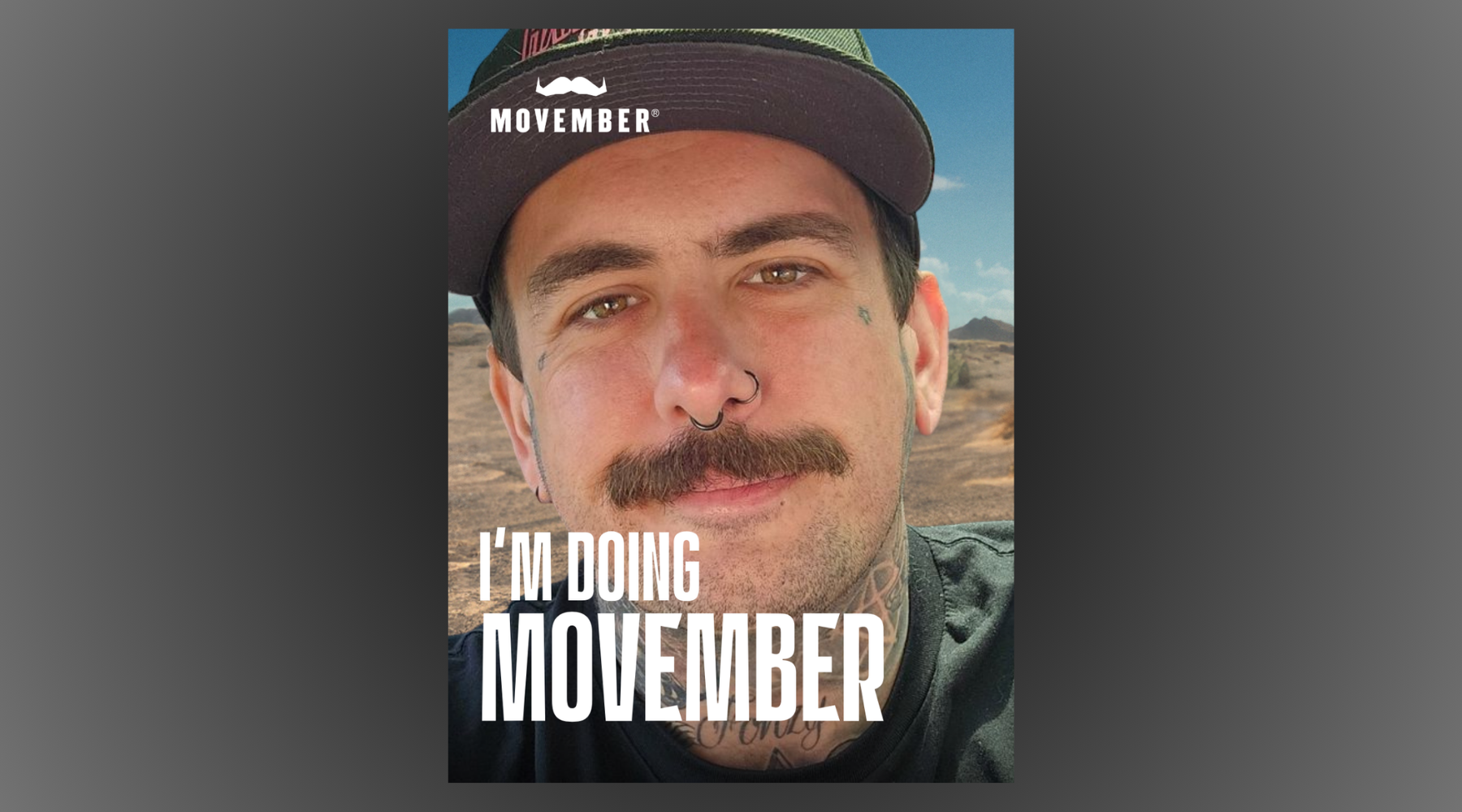 This November, we’re proud to support Movember.