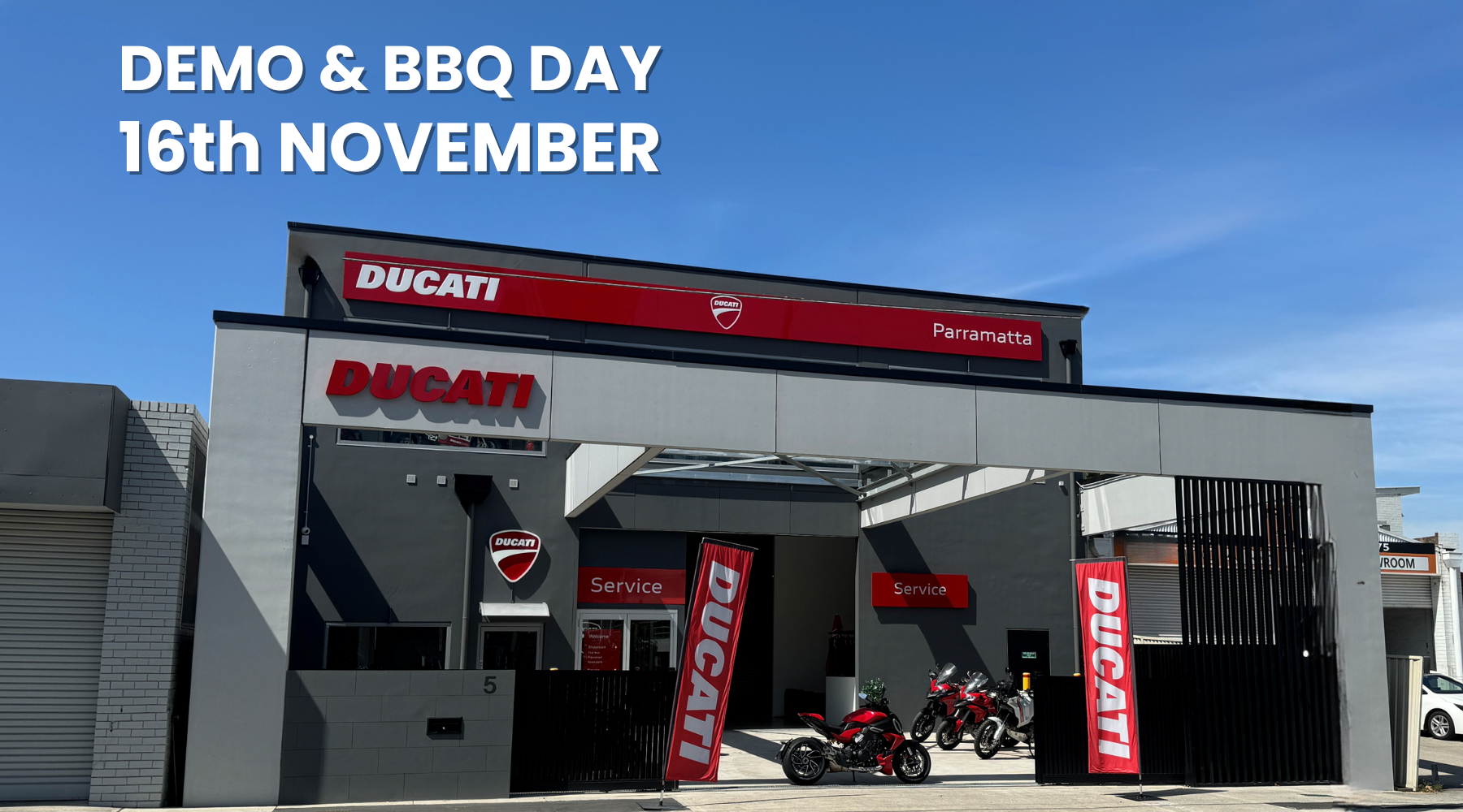 Ducati Parramatta Demo & BBQ Day