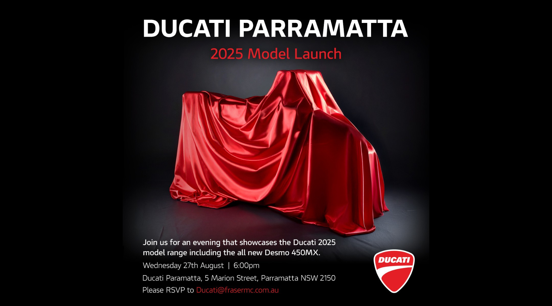 Ducati Paramatta 2025 Model Launch