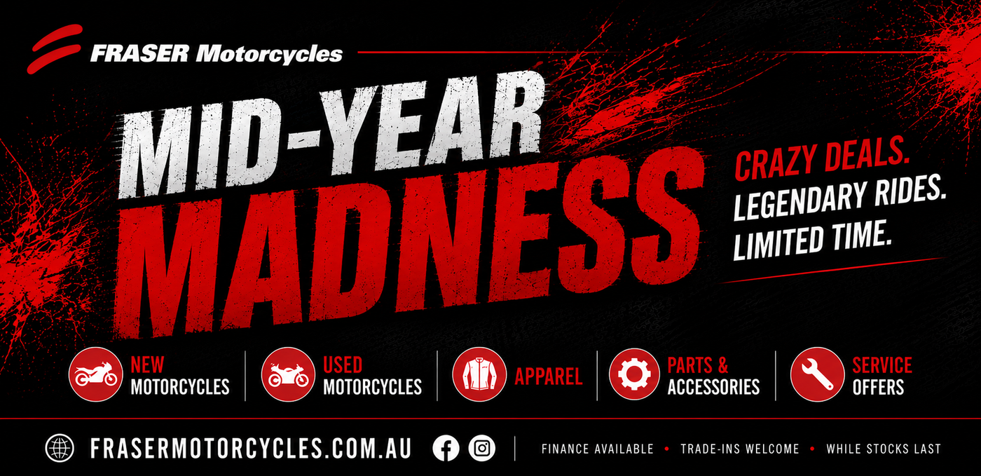 MID YEAR MADNESS MOTORCYCLE DEALS!
