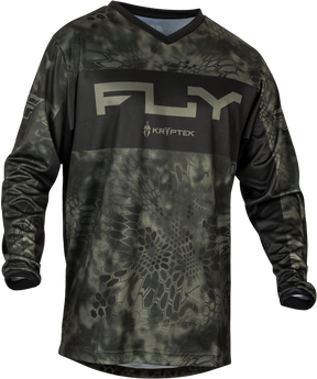 Fly Racing 2024 F-16 Jersey - Black Charcoal