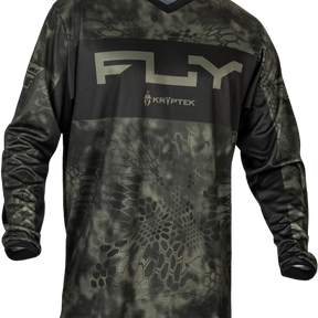 Fly Racing 2024 F-16 Jersey - Black Charcoal