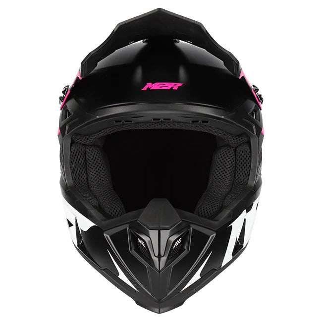 M2R X2 Motorcycle Helmet Pink CL