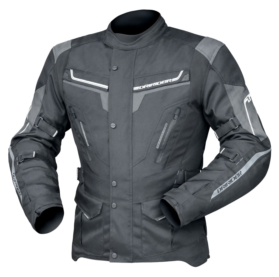 DriRider Apex 5 Jacket Mens Black/Grey