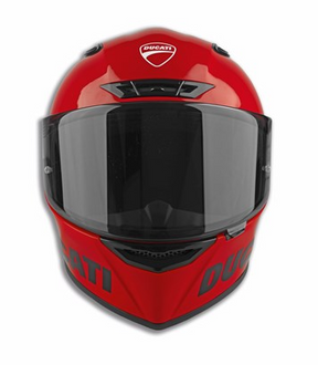 Ducati Logo Full-Face Helmet - Red