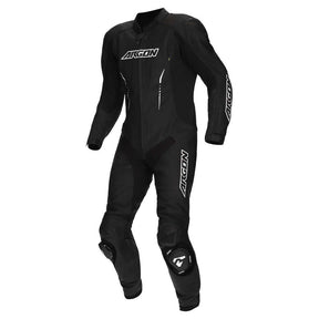 ARGON EVADE 1PC RACE SUIT BLK WHT/58