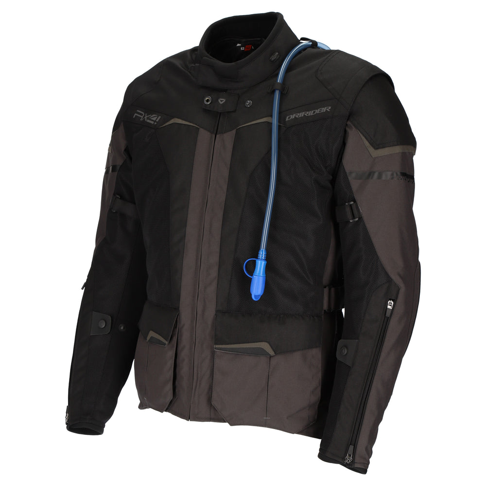 Dririder Rx4 Jacket Black Grey Stone