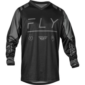 Fly Racing 2024 F-16 Jersey - Black Charcoal CL