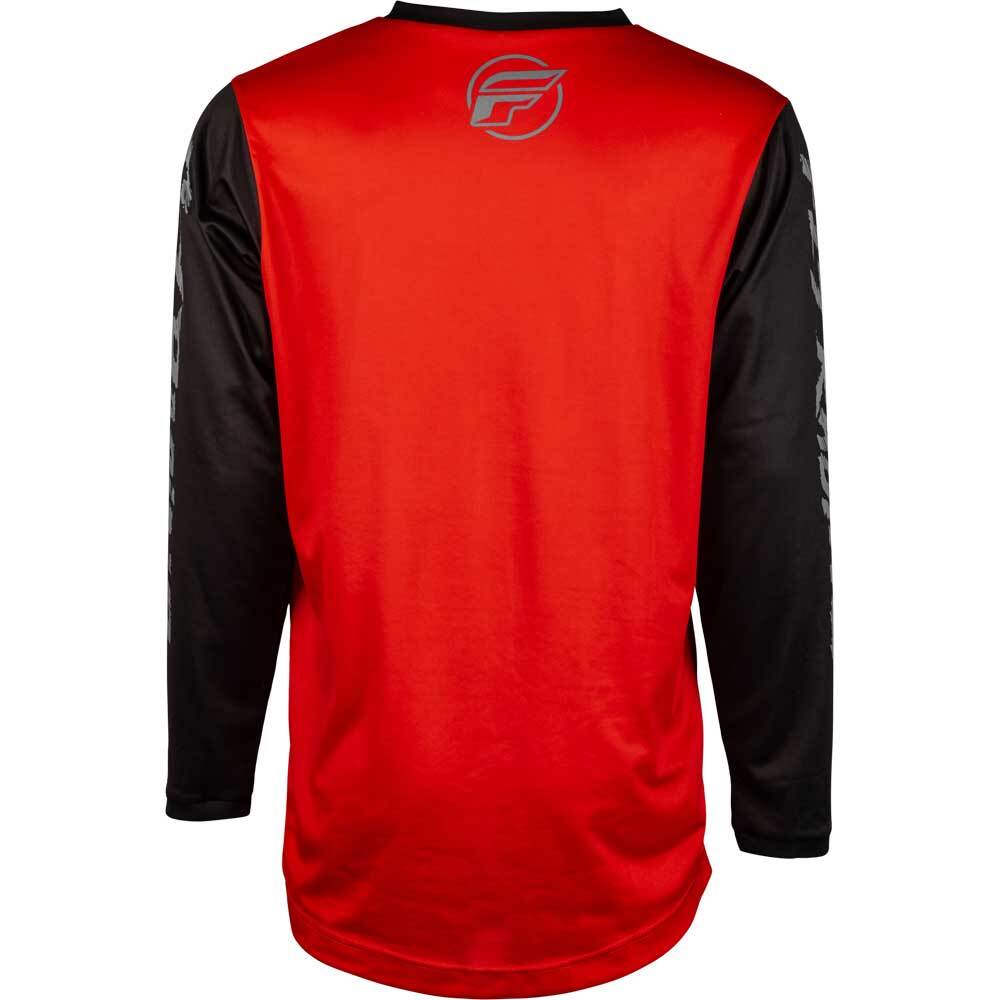 Fly Racing 2024 F-16 Jersey - Red Black Grey CL