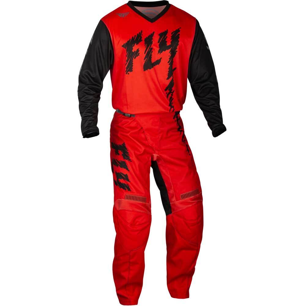 Fly Racing 2024 F-16 Jersey - Red Black Grey CL