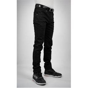 Bull-It Mens Trojan Straight Regular Jeans -Black