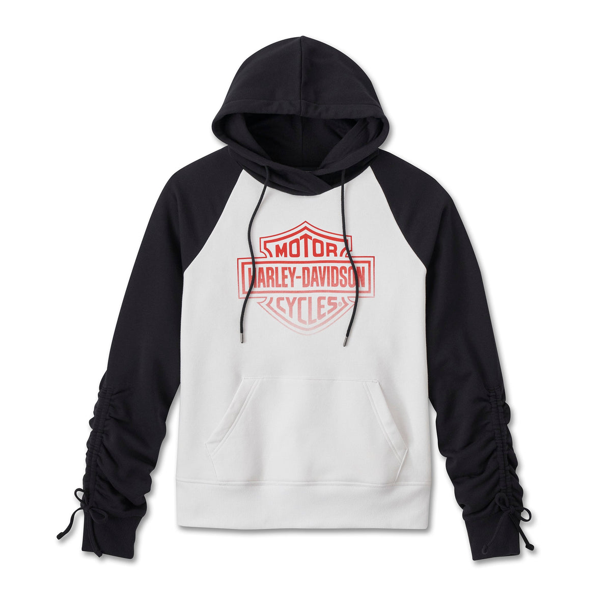 Harley-Davidson Women's Simmering Bar Shield Hoodie Colorblocked B
