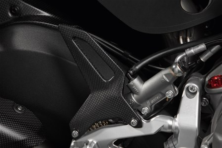 Ducati Carbon Heel Guard Cover