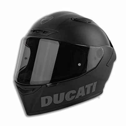 Ducati Logo Full-Face Helmet - Black