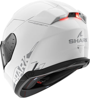 Shark Skwal I3 Blank SP Helmet - White/Silver/Black