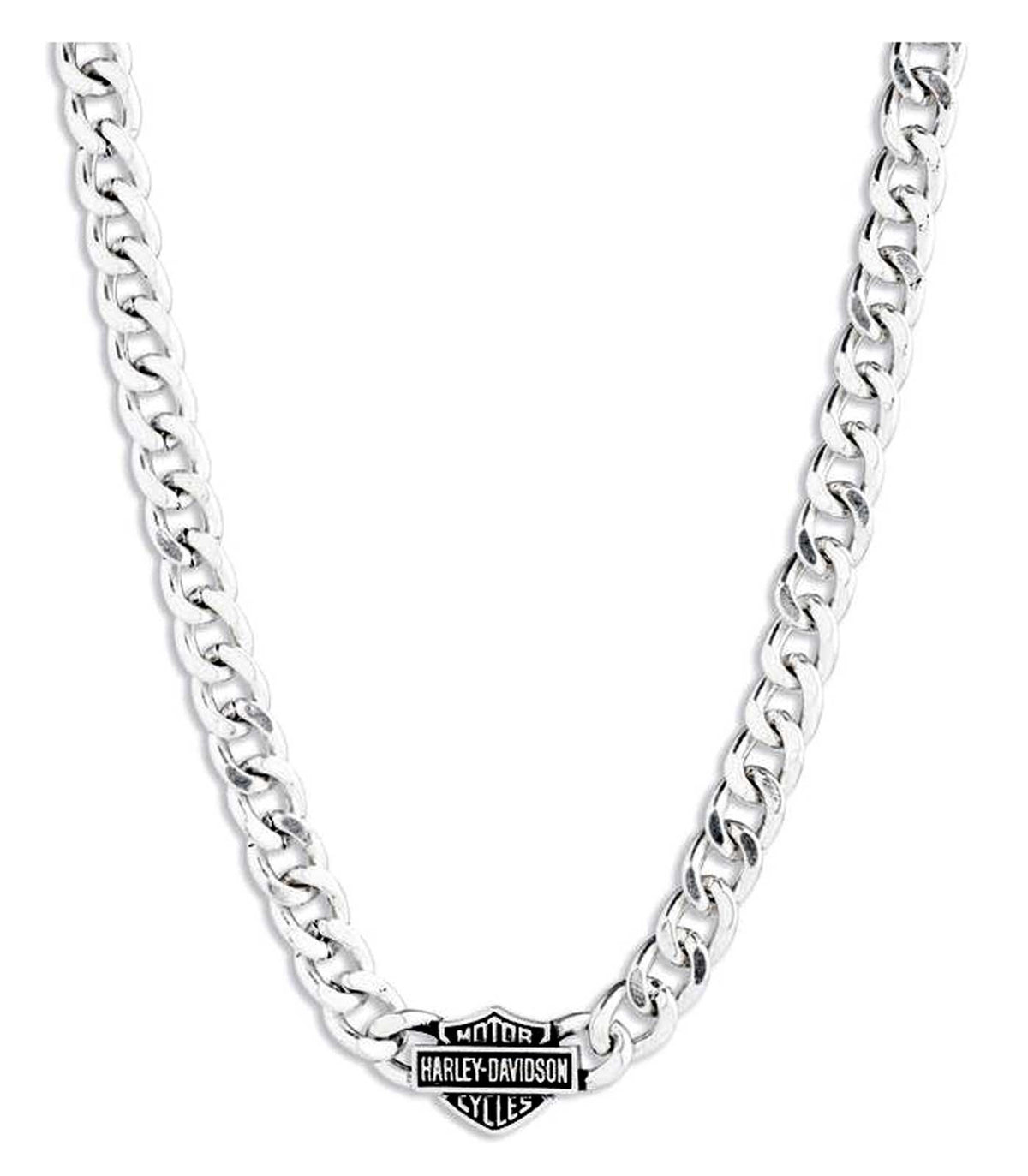 Harley-Davidson Boxed 22" Logo Pendant Curb Chain Necklace