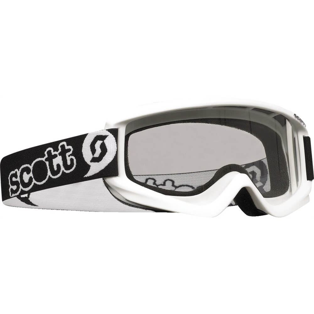 Scott Youth Agent Goggle White/Clear Lens CL