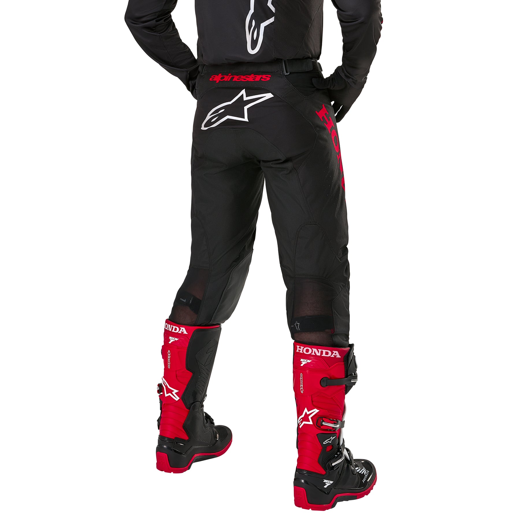 Honda Men's Iconic Racer Pants-Black