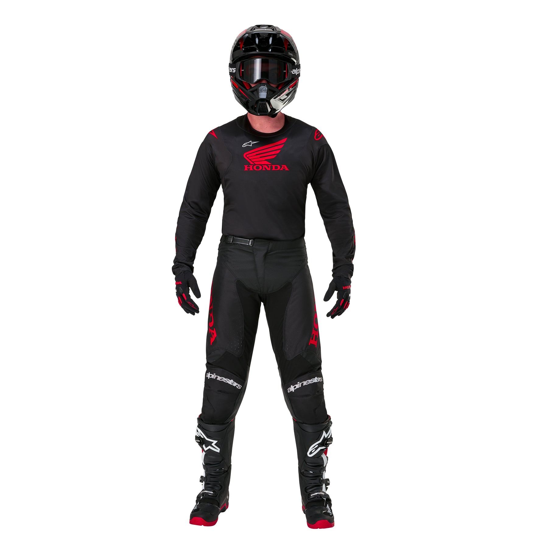 Honda Men's Iconic Racer Pants-Black